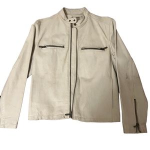 WILSON’S M. JULIEN WHITE LEATHER JACKET